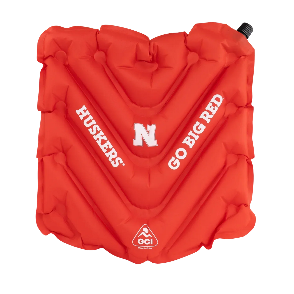 College V Seat™ Inflatable Stadium Cushion - Nebraska Cornhuskers - Premium Fit